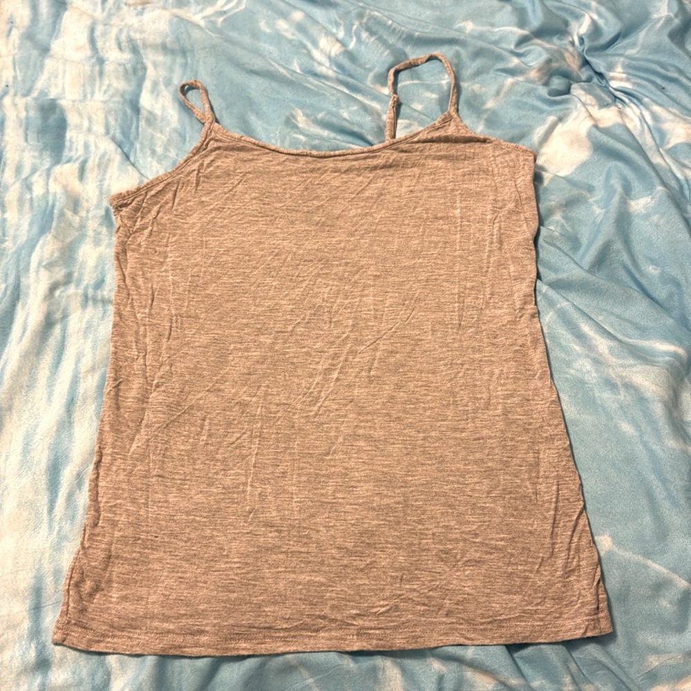 Thin S grey tank top